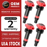 4x Ignition Coils For Kia Rio Hyundai Accent Veloster 6.0l L4 Uf636 273012b000. Fixed Price $28.56.