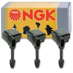 3 Pcs Ngk Ignition Coil For 2000-2001 Nissan Maxima 3.0l V6 - Spark Plug Gg. Fixed Price $136.06.