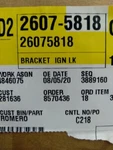 Oem Acdelco 26075818 Ignition Lock Cylinder Bracket 2001-2014. Fixed Price $44.15.