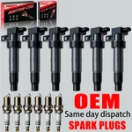 6x Oem Ignition Coil & Iridium Spark Plug For Hyundai Santa Fe Kia Sorento Uf546. Fixed Price $47.92.