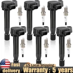 6x Ignition Coils & Spark Plugs Set For Honda Odyssey Accord Acura 3.5l Uf242 Us. Fixed Price $52.99.