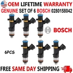 Genuine Bosch X6 Fuel Injectors For 2004-2008 Infiniti & Nissan 3.5l #0280158042. Fixed Price $138.00.