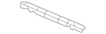 Genuine Honda Rear Body Reinforcement Plate 66118-scv-a00zz. Fixed Price $41.50.