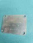 63 64 65 Corvette Fuel Injection Distributor Tag 111070 Gm 327 375 Fi F/i. Fixed Price $79.95.