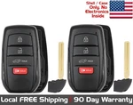 2x New Replacement Proximity Key Fob Shell / Case For Select Toyota Vehicles.. Fixed Price $24.95.