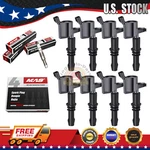 Mas High Performance 8 Ignition Coils Dg511 & Spark Plugs Sp546 Pzk14f Ford. Fixed Price $82.99.