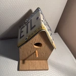 Simply Bird House (pennsylvania Plate # Etl 3888) All Natural Cedar.. Fixed Price $19.95.