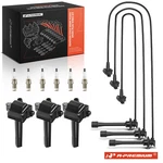 A-premium 3x Ignition Coil & 6x Iridium Spark Plugs Wires For Toyota Camry. Fixed Price $91.99.