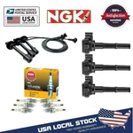 Ignition Coils & Spark Plug Wires Set For Toyota Tacoma Tundra 4runner 3.4l V6. Fixed Price $118.80.