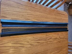 1982-85 Toyota Celica 2 Dr. Coupe Door Sill Plates Black 67913-14100 Nice Oem. Fixed Price $60.00.