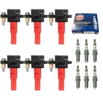 New Set Of 6 Ignition Coil & Ngk Spark Plug For Subaru Legacy Outback Tribeca H6. Fixed Price $179.50.
