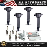 4 Ignition Coil & Ngk Spark Plug For 2007-2017 Jeep Patriot 2.4l L4 Uf557. Fixed Price $68.49.