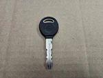 Hillman Aftermarket Black & Chrome Ignition Door Key 19r2. Fixed Price $10.99.