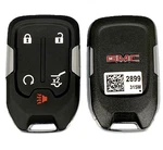 Oem Gmc Keyless Remote Fob 5 Button + Uncut Key Insert Hyq1as - 13522899. Fixed Price $54.89.