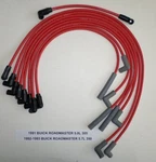 Buick Roadmaster 1991-1993 5.0l/305 & 5.7l/350 Red Hi-perform Spark Plug Wires. Fixed Price $57.94.