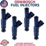 New 4pc Oem Bosch Fuel Injectors For 2005-2008 Mercury, Ford, Mazda 2.3l/2.0l I4. Fixed Price $199.00.