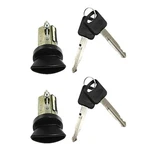 For Ford F-350/aerostar 1996 1997 Ignition Lock Cylinders Pair Black 1f2009012b. Fixed Price $44.97.