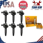 6 Ngk Spark Plugs +ignition Coil Packs For Ford Edge Explorer Lincoln 3.5l 3.7l. Fixed Price $128.71.