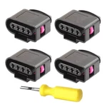 4pcs Ignition Coil Connector Repair Kit 4b0973724,fits For Vw Passat Tiguan B.... Fixed Price $24.69.