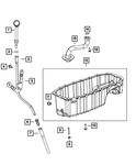 Genuine Mopar Hex Flange Head Bolt Mounting 68121361aa. Fixed Price $482.13.