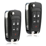 2 For 2014 2015 2016 Chevrolet Impala Sonic Keyless Car Remote Flip Key Fob. Fixed Price $16.95.