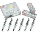 6 Pcs Ngk Laser Platinum Spark Plugs For 2006-2009 Mercedes-benz C230 2.5l Ml. Fixed Price $78.52.