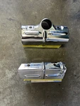 1968-1970 Corvette Front Lower Ignition Shield Chrome Right Cover Chevy C3. Fixed Price $50.00.