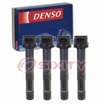 4 Pc Denso Direct Ignition Coils For 2003-2007 Honda Accord 2.4l L4 Spark Kg. Fixed Price $235.77.