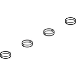 Ford Oem Gasket P2gz6584b. Fixed Price $18.40.