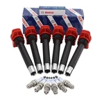 Bosch 6 Ignition Coils & Nickel Spark Plugs Kit For Audi A4 A6 Quattro 3.2 Gas. Fixed Price $226.95.