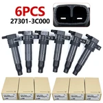 6pcs 27301-3c000 Oem Genuine Ignition Coil For 06-15 Hyundai Kia 3.3l 3.5l 3.8l. Fixed Price $75.99.