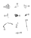 Genuine Mopar Crankshaft Position Sensor 68098560aa. Fixed Price $205.32.