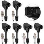 6pc Ignition Coils + Spark Plug Uf232 For Infiniti Maxima I30 3.0l V6 5c1165. Fixed Price $57.99.