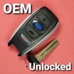 Hyq14ahk - Unlocked Virgin Oem Subaru Keyless Remote Smart Key 4b Trunk. Fixed Price $59.89.