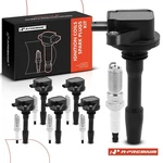 A-premium 6x Ignition Coil & Iridium Spark Plug For Ford F-150 18-21 Explorer. Fixed Price $112.99.