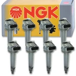 8 Pc Ngk Ignition Coils For 2008-2019 Lexus Lx570 5.7l V8 Spark Plug Wire Mg. Fixed Price $502.23.