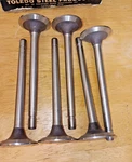 35 36 37 Chevrolet Car (6) Exhaust Valves Ga Gb Ea Ec Ed Fa Fc Fd 1935 1937. Fixed Price $59.95.