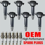 6x Oem Ignition Coils & Iridium Spark Plugs For Chrysler Dodge 2.7l 3.5l 4.0l. Fixed Price $47.92.