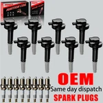 8x Oem Ignition Coil & Iridium Spark Plug For 2016-2017 Ford F-150 5.0l Uf824. Fixed Price $101.98.