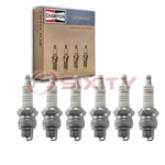 6 Pc Champion Copper Plus Spark Plugs For 1938 Hudson Utility Series 89 Bg. Fixed Price $22.41.