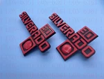 For 1981-1987 Gm Chevy Silverado 30 Logo Trucks Fender Emblem Badge (2pcs New). Fixed Price $59.98.