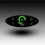 6-gauge Universal Panel Green Led Digital Intellitronix Dp10007g Made In Usa!. Fixed Price $427.40.