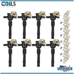 Ignition Coils & Iridium Spark Plugs Fits Bmw 540i 740i 4.4l M3 3.2l 1997-2001. Fixed Price $120.99.