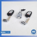2016 Audi D4 A8l Driver's Handle Lock Barrel Set / Key Fob 107837167bk Oem. Fixed Price $124.50.