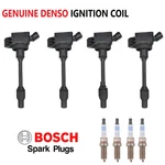For Toyota Rav4 Lexus Ux200 Oem Ignition Coil X4 & Bosch Iridium Spark Plug. Fixed Price $89.25.