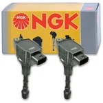 2 Pcs Ngk Ignition Coil For 2011-2013 Infiniti M56 5.6l V8 - Spark Plug Tune Sy. Fixed Price $151.00.