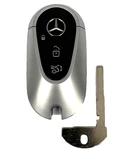 Oem Mercedes Benz Keyless Remote Fob + Uncut Key - Iyz-ms5 Gloss Black. Fixed Price $89.73.