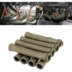 Titanium Spark Plug Wire Heat Shield & Sleeve - 2500f High Temp. Fixed Price $36.15.