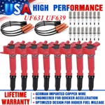 Ignition Coils & Wireset Spark Plug For Ford F250 F350 Super Duty 6.2 V8 Uf631. Fixed Price $199.93.