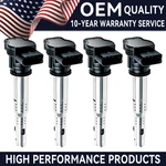 Oem 4x High Energy Ignition Coil Pack For Audi A3 A4 A5 Vw Jetta Cc 2.0l Uf575. Fixed Price $37.72.